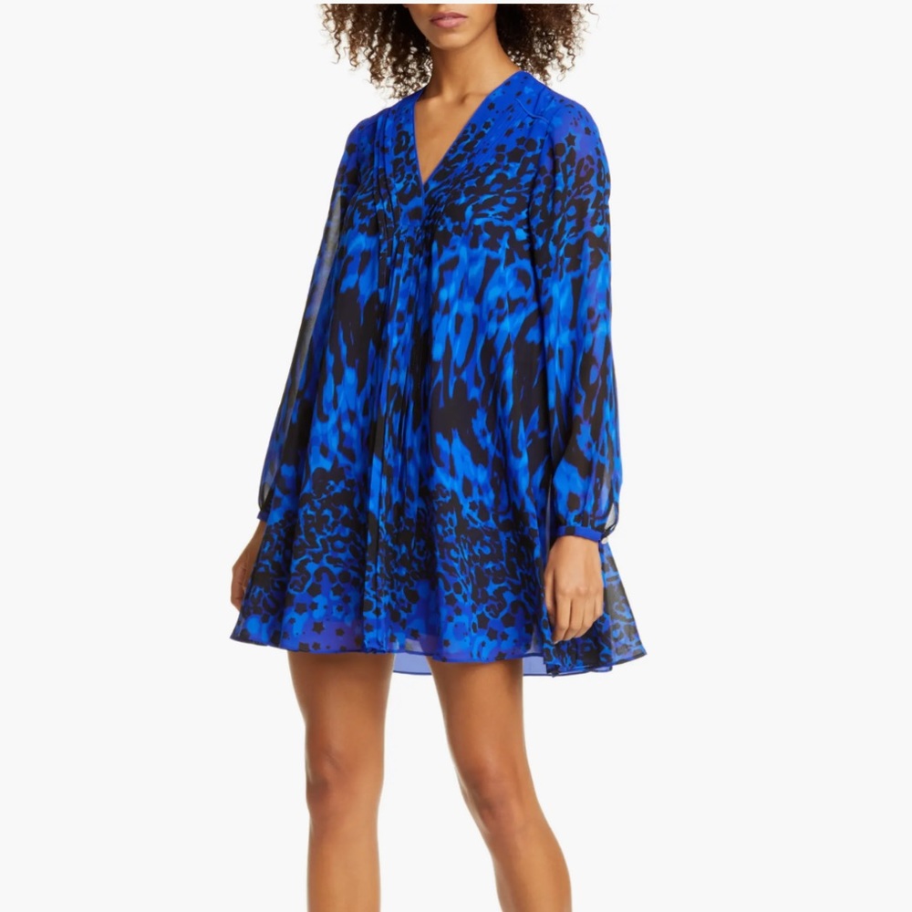 Ted Baker Vernala Topaz Front Pleat Playsuit